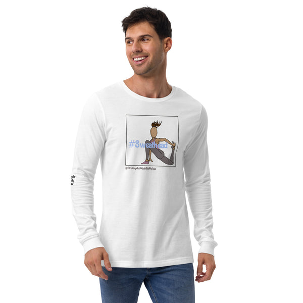Grounded Quad Stretch Light Colors Unisex Long Sleeve Tee