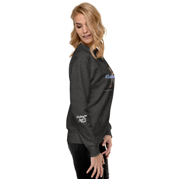 Grounded Quad Stretch Unisex Premium Dark Sweatshirt