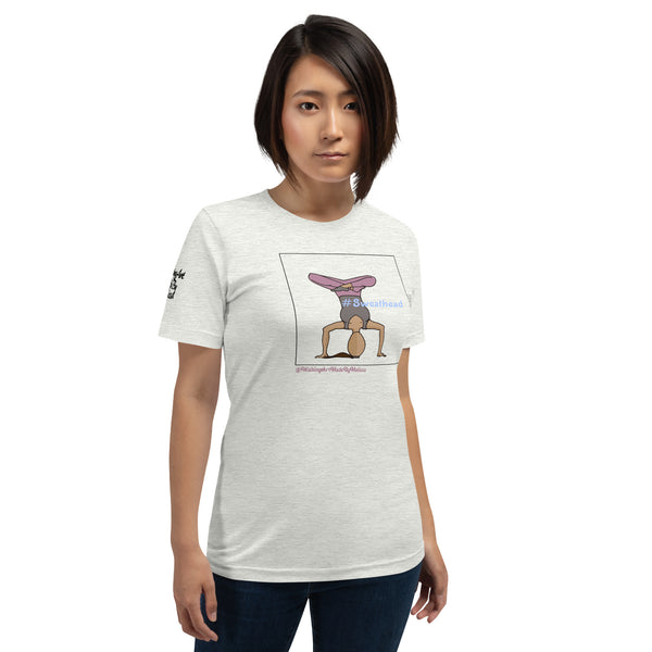 Upside-Down Lotus Unisex t-shirt