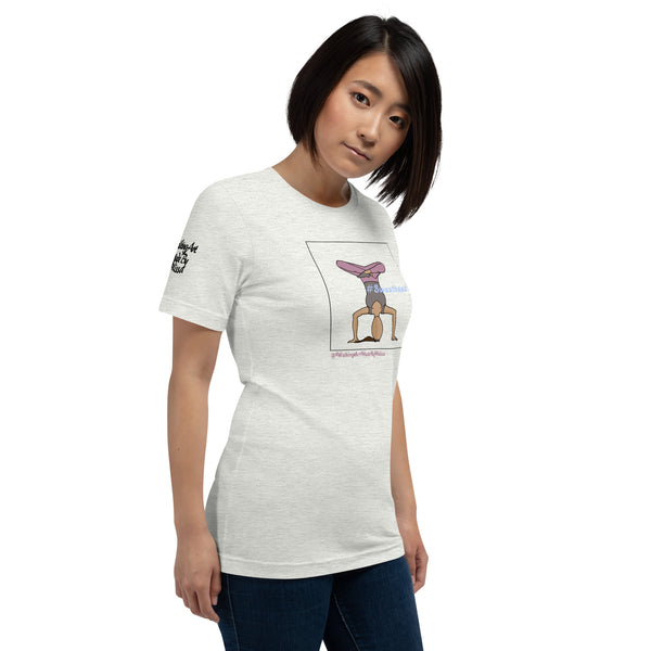 Upside-Down Lotus Unisex t-shirt