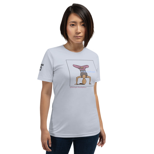 Upside-Down Lotus Unisex t-shirt