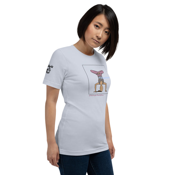 Upside-Down Lotus Unisex t-shirt