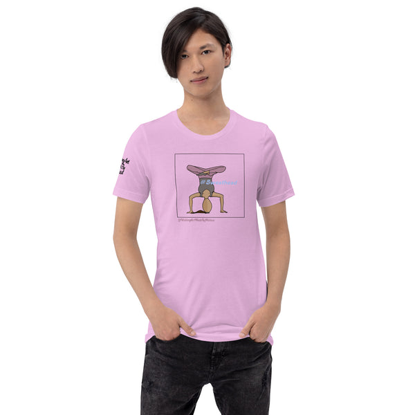 Upside-Down Lotus Unisex t-shirt