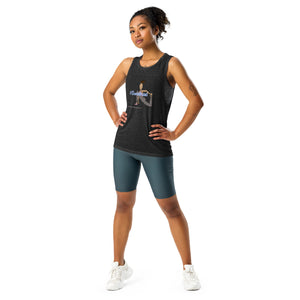 Grounded Quad Stretch Ladies’ Muscle Tank