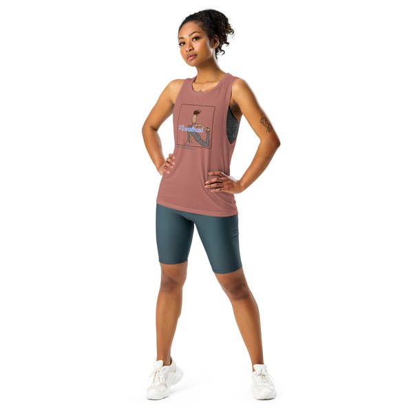 Grounded Quad Stretch Ladies’ Muscle Tank