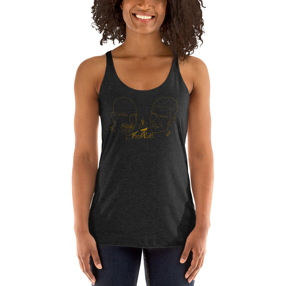 The 7th Rule Women's Racerback - Gold Ink