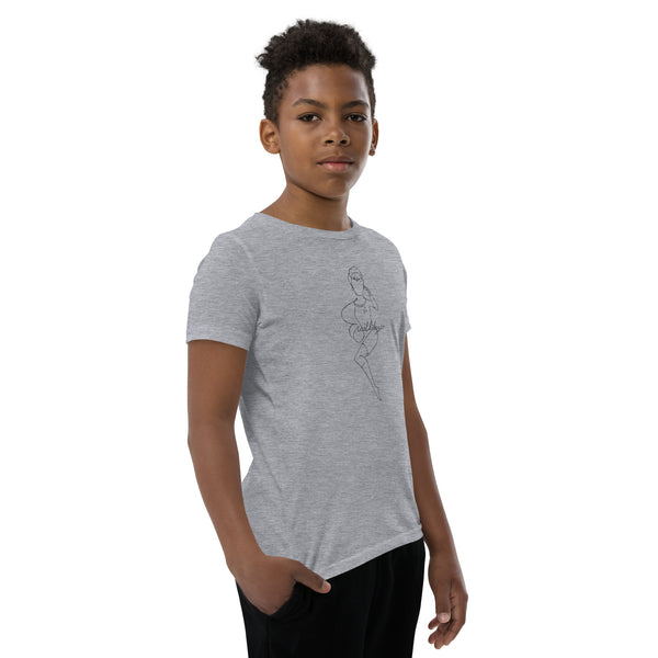 Trailblazer Youth Short Sleeve T-Shirt Black Ink