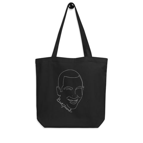 Best Friend - Black Eco Tote Bag