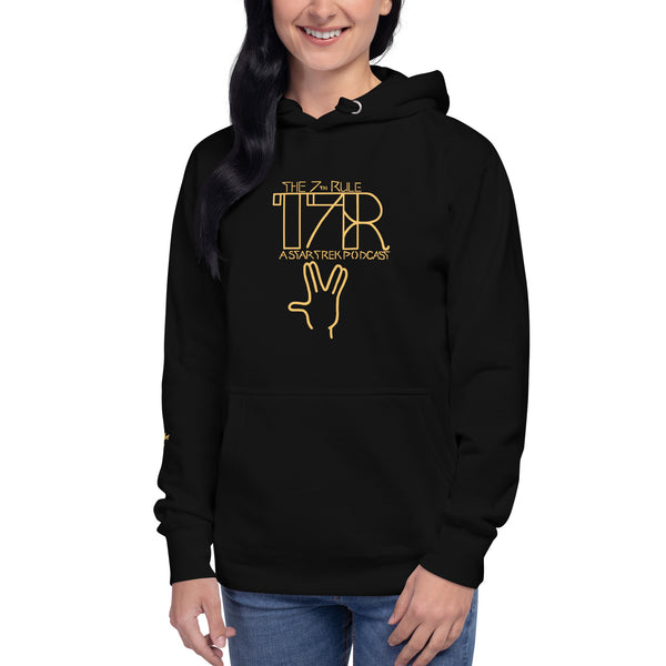 T7R Hoodie (gold ink)